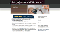 Desktop Screenshot of oshatest.net